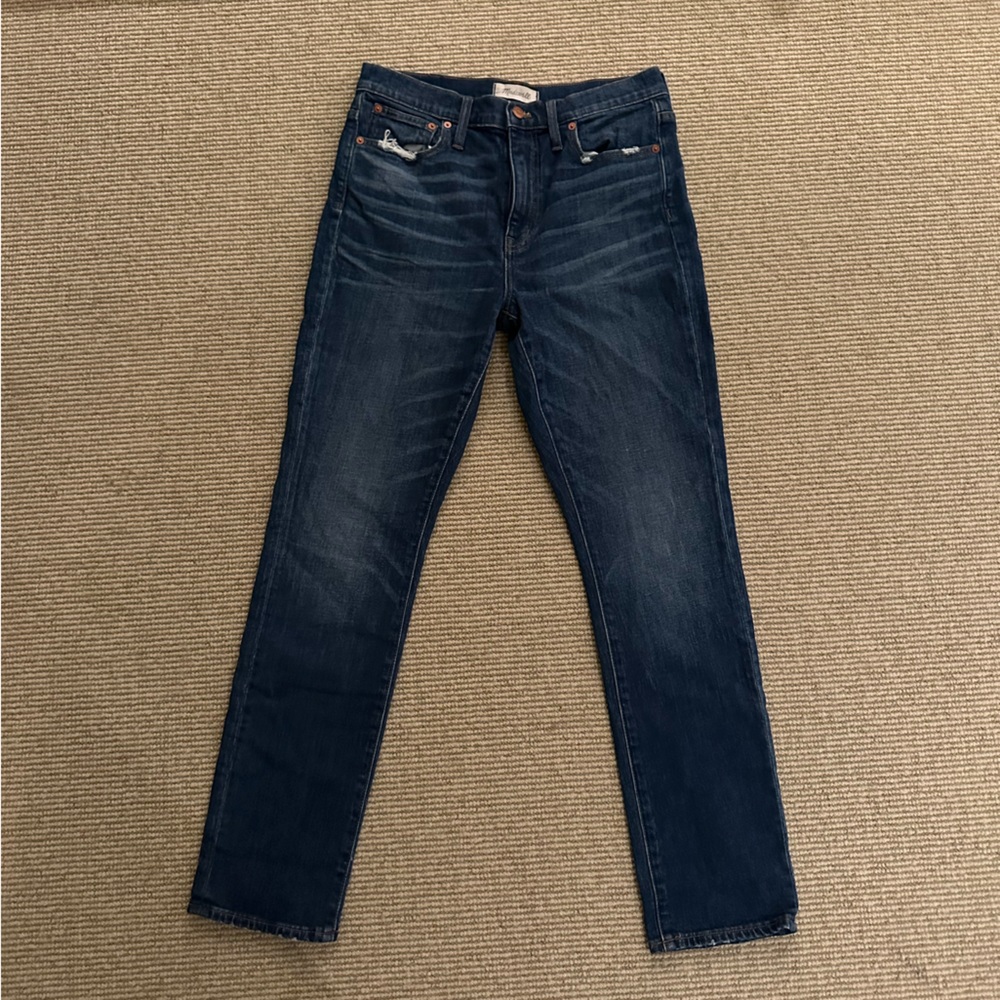 Madewell High Rise Slim Boy Jean Size 27